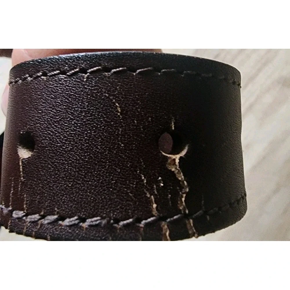 VINEYARD VINES BELT SIZE 30 NEW CANAAN FOOTBALL MENS LEATHER CANVAS HIGH SCHOOL